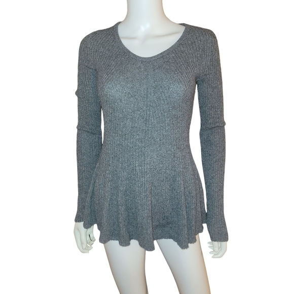 Sofia Cashmere Sweater Gray M - Picture 1 of 2
